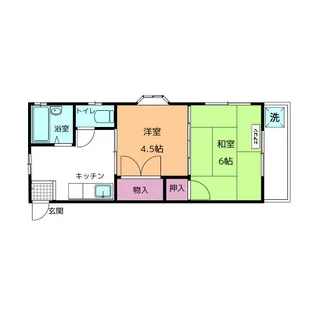 砺波プリーズA棟・B棟【2階】の間取り