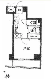 シンシア東中野【3階】の間取り