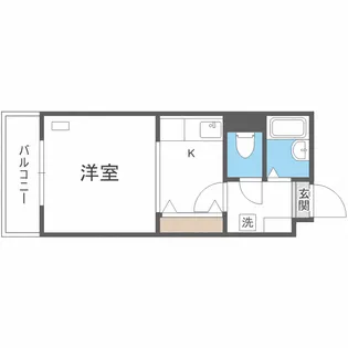 ネージュ【1階】の間取り