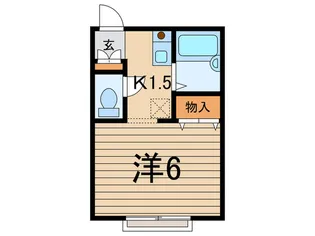 FAMILLEハウス【2階】の間取り