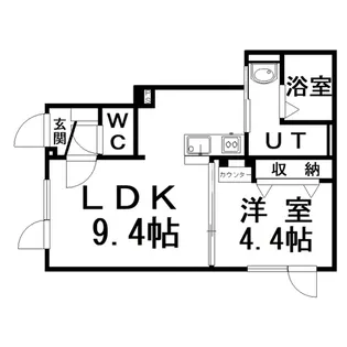 Fierte【1階】の間取り