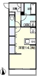 JYUMOKU尾久【2階】の間取り