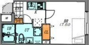LUORE大山【1階】の間取り