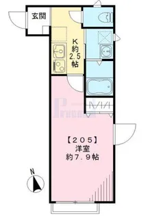 メゾン・ド・ロイヤル【2階】の間取り