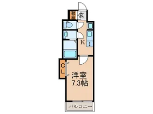 LUXE新大阪SOUTH【6階】の間取り