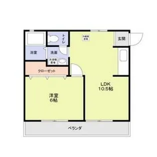 セサミハウス【1階】の間取り