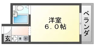 リブ山手【3階】の間取り