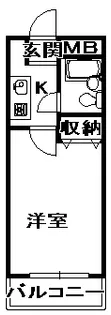グリーンハイムC棟【1階】の間取り