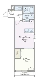 レイエス津田沼III【3階】の間取り