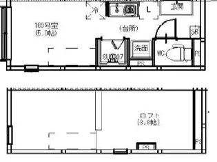 URAYAMA TERRACE【1階】の間取り