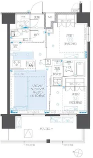 ZOOM本郷【12階】の間取り