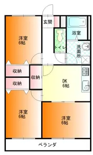 エルムコバヤシ【5階】の間取り