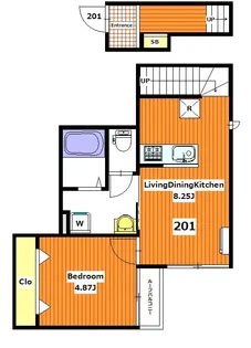 Maison de l Angeの間取り