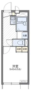 レオパレス七国レオン【1階】の間取り