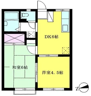 エステートピア富士森・1【1階】の間取り