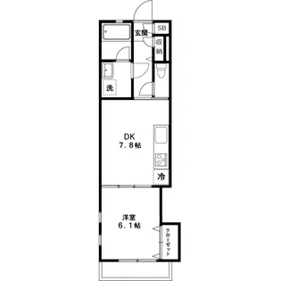 コンフォート目白【1階】の間取り