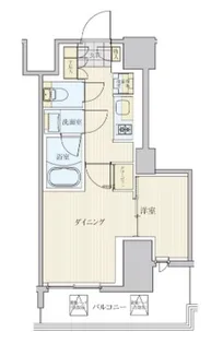 リビオメゾン南砂町【10階】の間取り