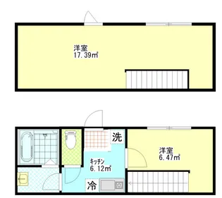 フェリチタ住吉の間取り