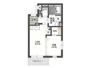 STATE OF THE ART伊那【2階】の間取り