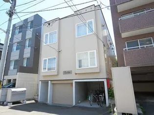 北海道札幌市中央区南三条西22【アパート】の外観