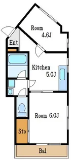 関口ビル2【2階】の間取り