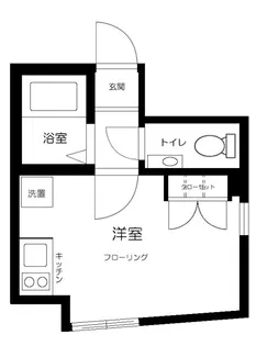 オーパスワン松庵【1階】の間取り