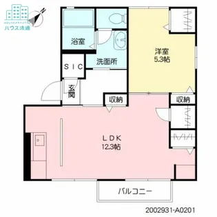 シー・マギー【2階】の間取り