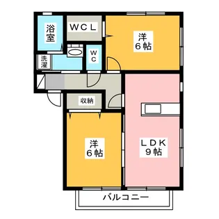ベルフィオーレIII D【2階】の間取り