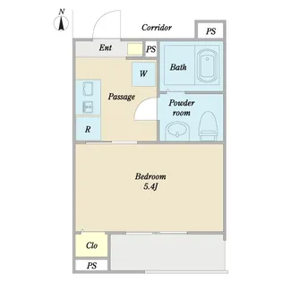MELDIA田端【3階】の間取り