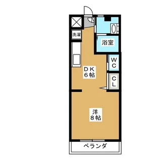 AYコーポ天沼【1階】の間取り
