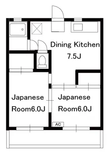 マルエイ荘【2階】の間取り