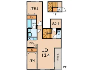 ヤンシフォーグマルの間取り