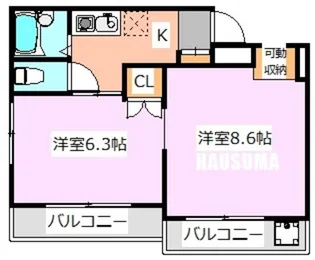 フジマツ第5ビル【1階】の間取り