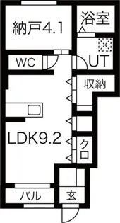 SOL・TELLAZA【1階】の間取り
