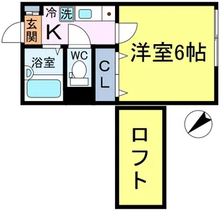 BONDS新小岩【2階】の間取り