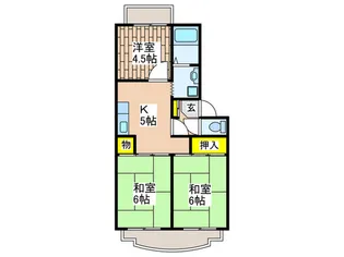 カ-サ クレモナ【1階】の間取り