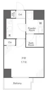 AXAS下目黒【5階】の間取り