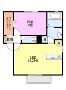 メゾンリモーネ【1階】の間取り