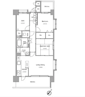 KTB【9階】の間取り