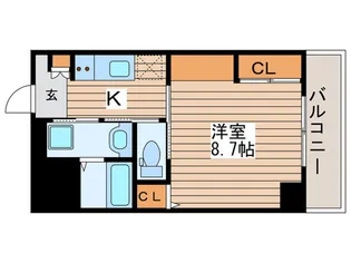 KAYA AOI【4階】の間取り