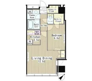 MY TOWER RESIDENCE【18階】の間取り