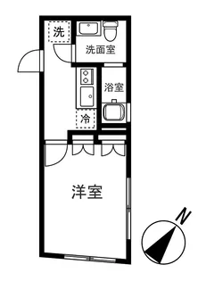 CUBISMO【2階】の間取り