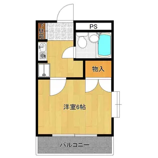セピアプレース【2階】の間取り