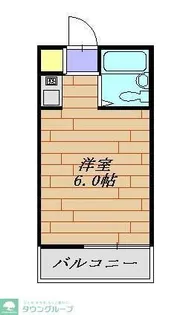ハイツ中嶋【2階】の間取り