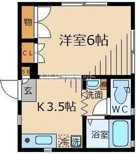 イル・ソーレ【1階】の間取り