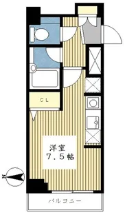 Green Park【6階】の間取り