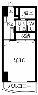メゾンロイヤルかみとまつり【6階】の間取り