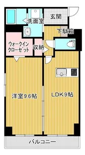フォブールこもだA【2階】の間取り