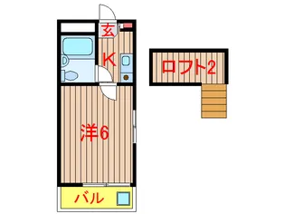 ジュネパレス船橋第9【2階】の間取り