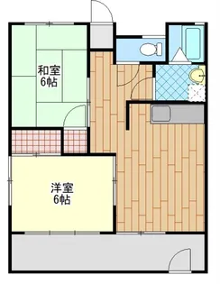第一コーポ川越【1階】の間取り